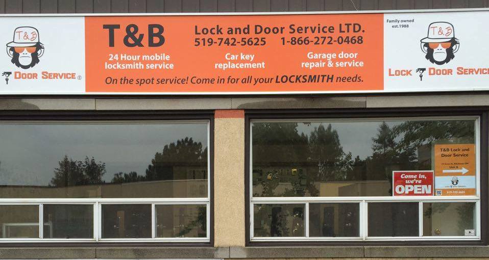 Lock Rekey Kitchener T and B Lock and Door Service